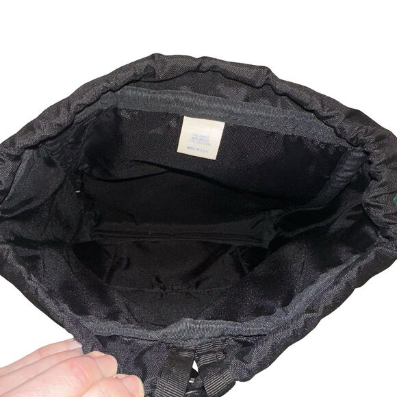 Pendleton Vintage 90s Wool Leather Mini Backpack Aztec Southwestern PRISTINE - Picture 9 of 13